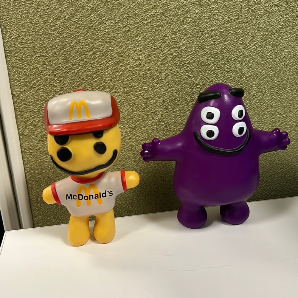 Cactus plant flea market toys grimace and cactus buddy